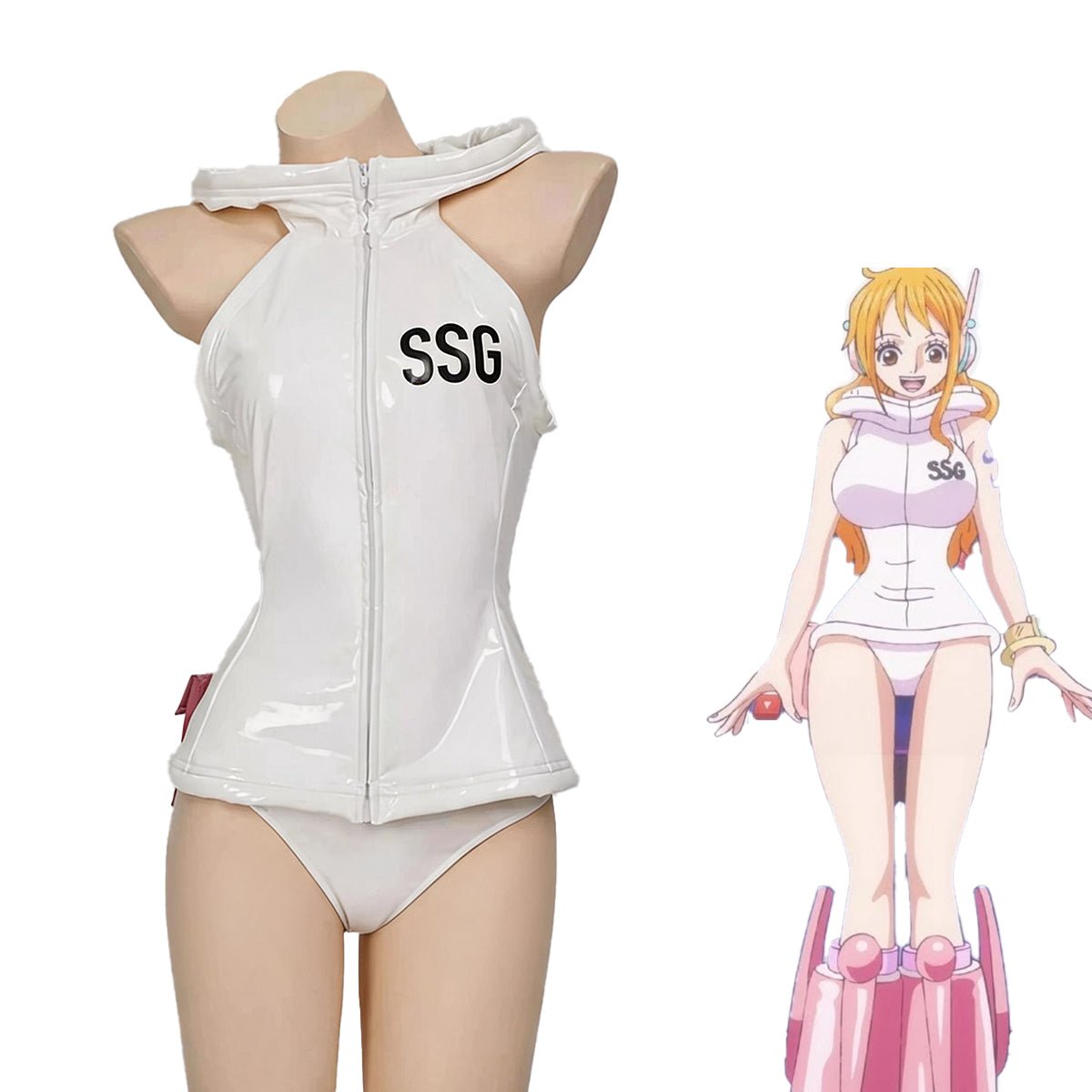One Piece Nami Egghead Island Vol.106 Cosplay Costume - Coscosmos