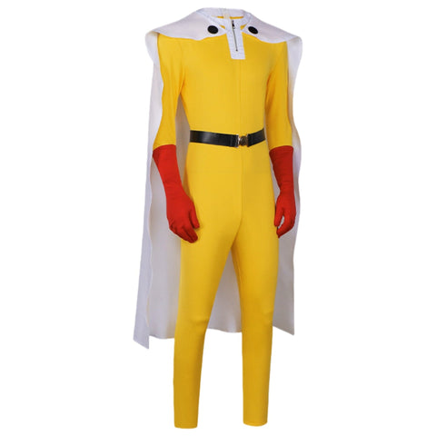 One Punch Man Cosplay Costume Saitama Tatsumaki Fubuki Anime Cosplay Outfit Full Set - Coscosmos