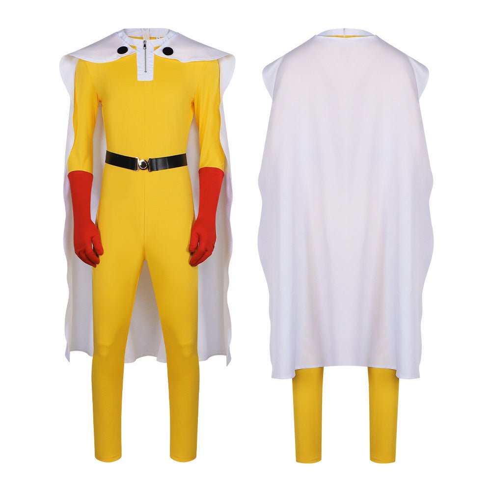 One Punch Man Cosplay Costume Saitama Tatsumaki Fubuki Anime Cosplay Outfit Full Set - Coscosmos