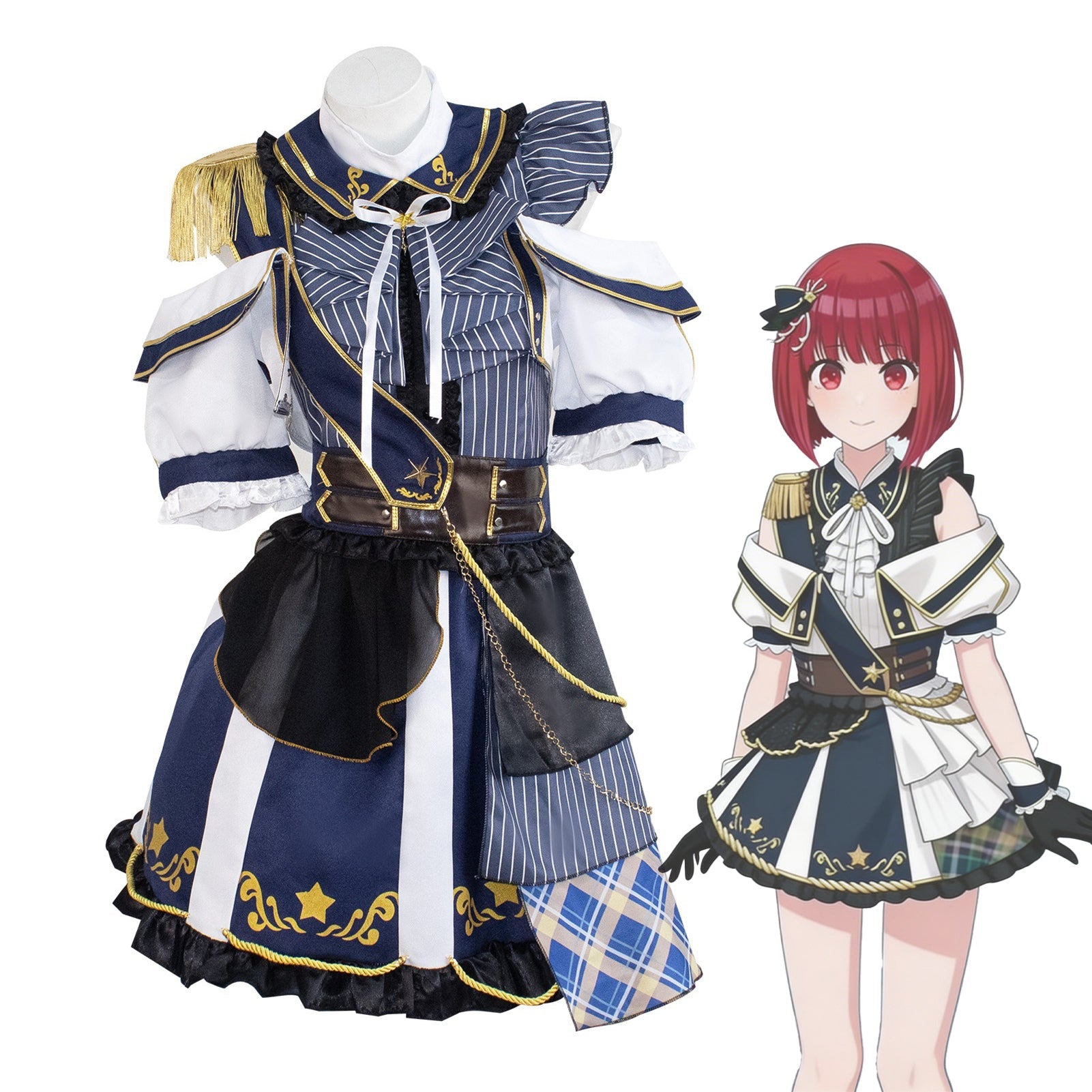 Oshi no Ko x Idolmaster Collaboration Arima Kana Hoshino Ruby Mem - Cho Cosplay Costume - Coscosmos