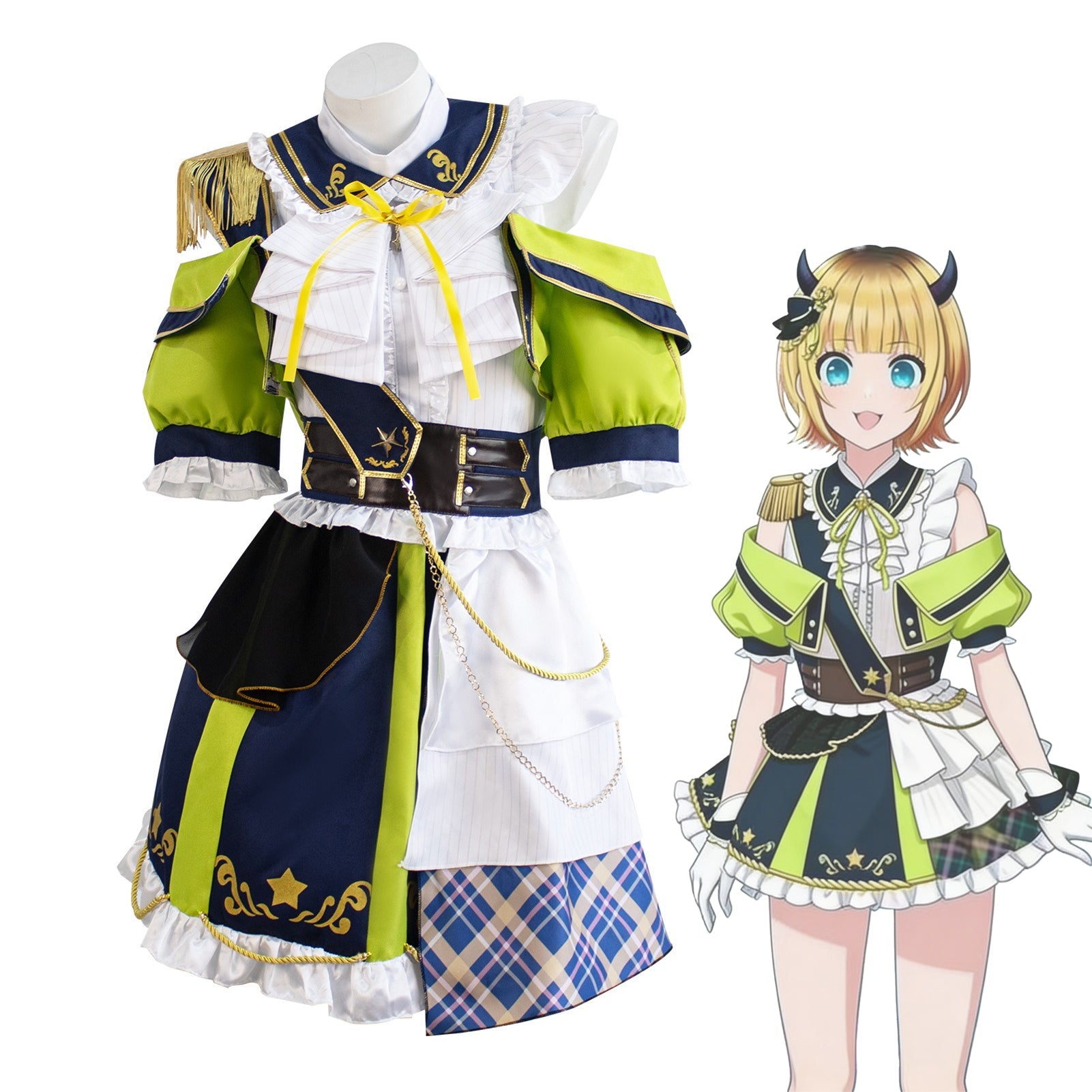 Oshi no Ko x Idolmaster Collaboration Arima Kana Hoshino Ruby Mem - Cho Cosplay Costume - Coscosmos