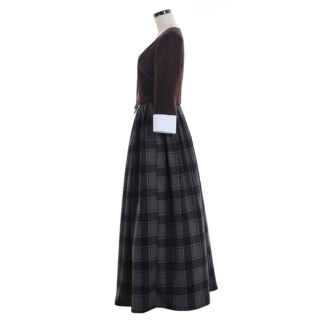 Outlander - Inspired Dress Costume | Scottish Highlands Cosplay for Women by Coscosmos - Coscosmos