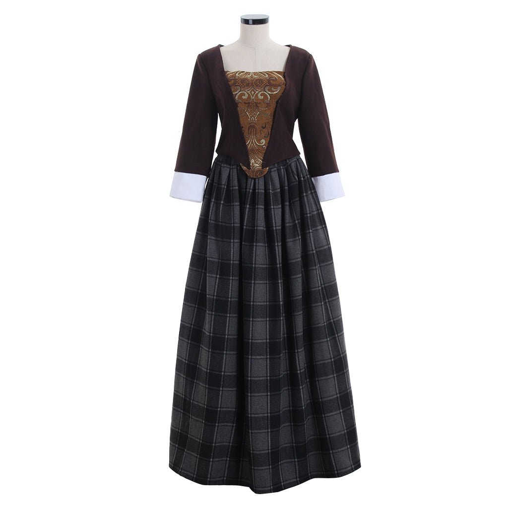 Outlander - Inspired Dress Costume | Scottish Highlands Cosplay for Women by Coscosmos - Coscosmos