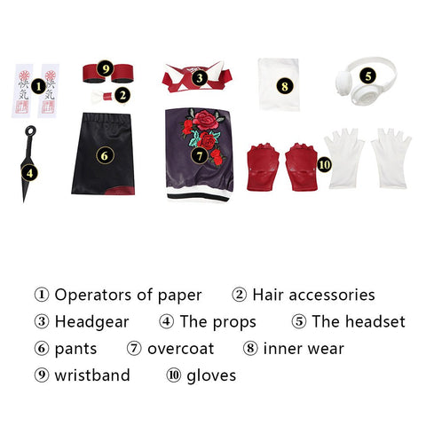 Overwatch 2 Kiriko Cosplay Costume Full Set - Coscosmos