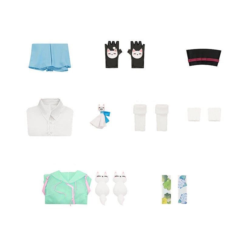 Overwatch Cosplay Costume - Kiriko Raincoat Cos Anime Game Outfit - Coscosmos