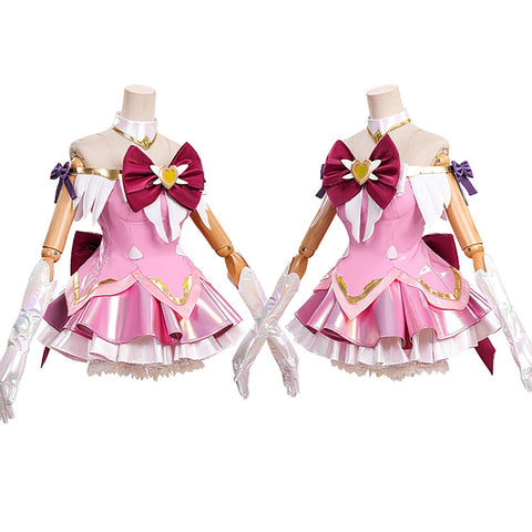 Overwatch Cosplay D.Va Magical Girl Full Costume Set - Anime Game Costume for Women - Coscosmos