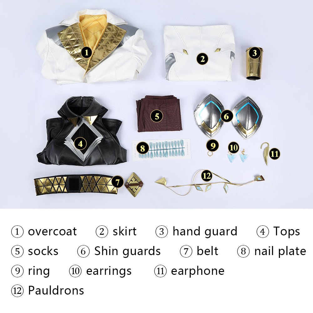 Overwatch Domina Cosplay Costume - Coscosmos