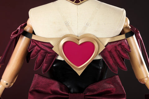 Overwatch D.Va Magical Girl Juno Red Black Cosplay Costume - Coscosmos