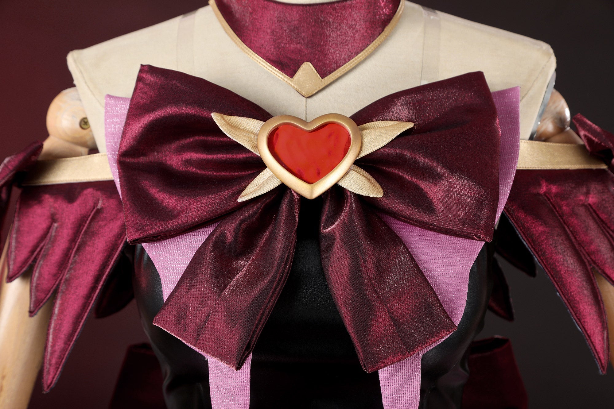 Overwatch D.Va Magical Girl Juno Red Black Cosplay Costume - Coscosmos