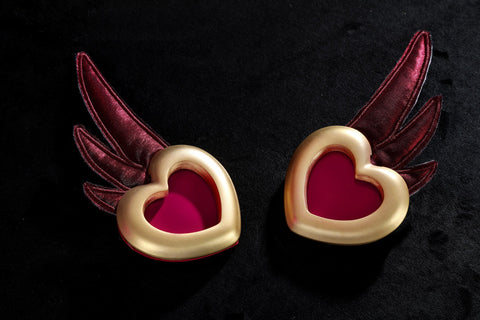 Overwatch D.Va Magical Girl Juno Red Black Cosplay Costume - Coscosmos