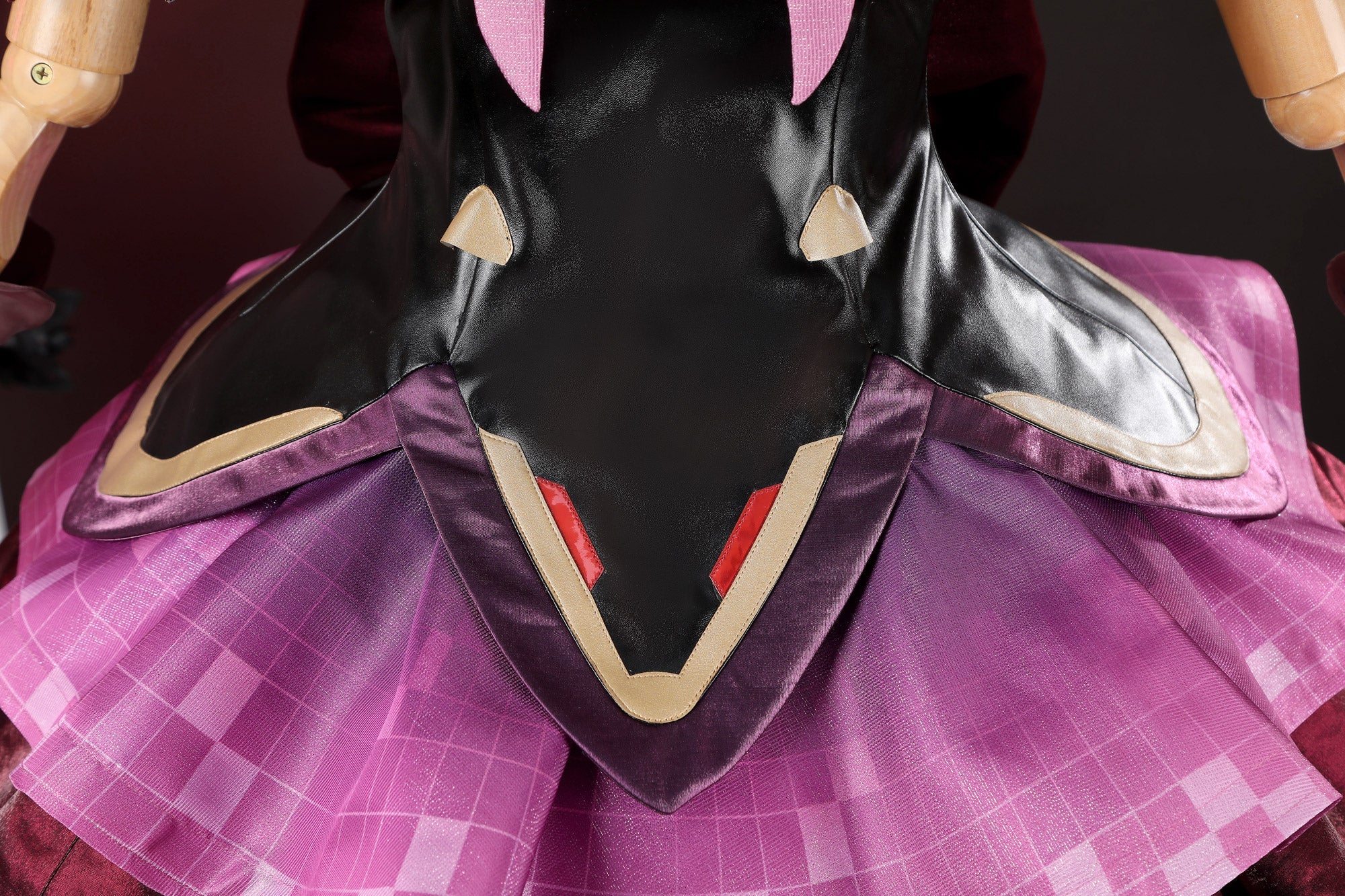 Overwatch D.Va Magical Girl Juno Red Black Cosplay Costume - Coscosmos