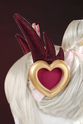 Overwatch D.Va Magical Girl Juno Red Black Cosplay Costume - Coscosmos