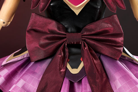 Overwatch D.Va Magical Girl Juno Red Black Cosplay Costume - Coscosmos