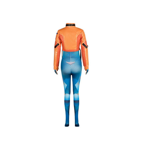 Overwatch Junker Queen Cosplay Costume - Official Game Character Outfit with Bodysuit for Cosplay Events - Coscosmos
