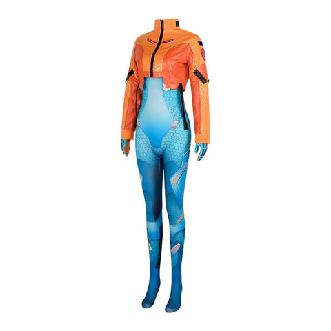 Overwatch Junker Queen Cosplay Costume - Official Game Character Outfit with Bodysuit for Cosplay Events - Coscosmos