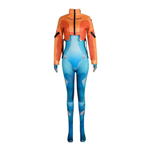Overwatch Junker Queen Cosplay Costume - Official Game Character Outfit with Bodysuit for Cosplay Events - Coscosmos