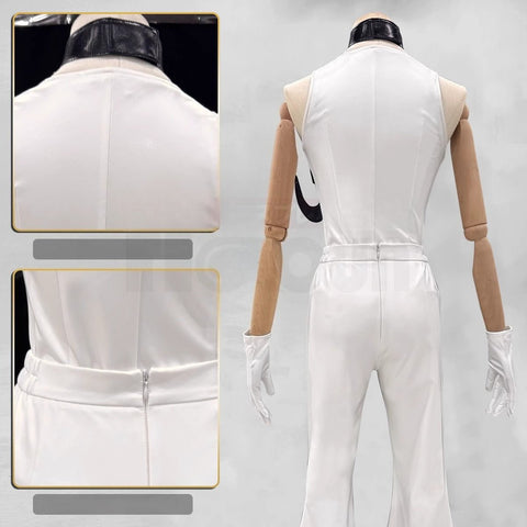 Panty & Stocking Brother Polliest Cosplay Leather Outfit Costume - Coscosmos