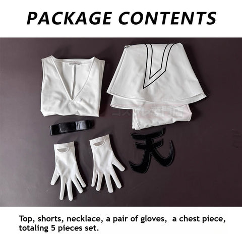 Panty & Stocking Brother Polliest Cosplay Leather Outfit Costume - Coscosmos