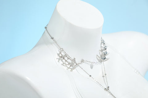 Path to Nowhere ll Crimson Curtain Interlude Full Character Costume Set - Enfer Stage Performance Apparel - Coscosmos