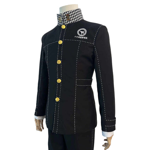 Persona 4 Yasogami High School Uniform Yu Narukami Cosplay Costume Full Set for Anime Fans - Coscosmos