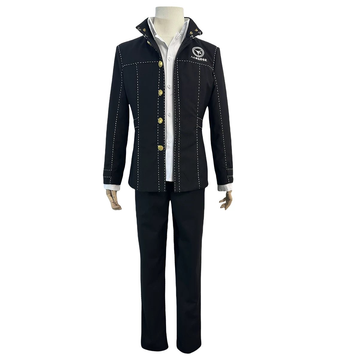 Persona 4 Yasogami High School Uniform Yu Narukami Cosplay Costume Full Set for Anime Fans - Coscosmos