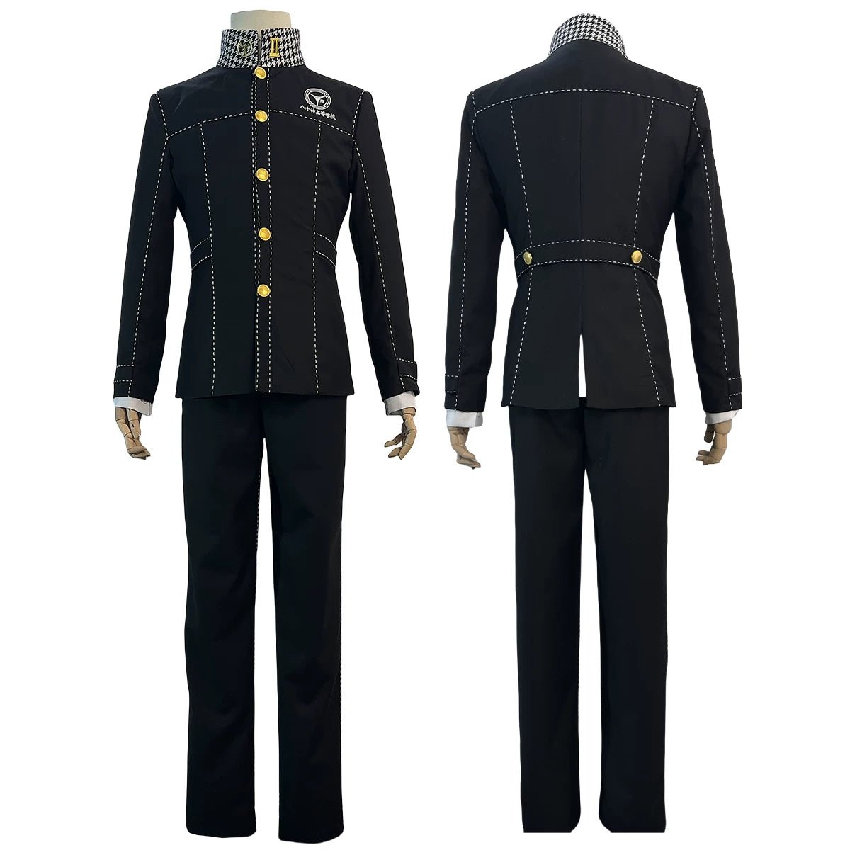Persona 4 Yasogami High School Uniform Yu Narukami Cosplay Costume Full Set for Anime Fans - Coscosmos