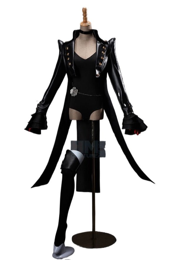 Persona 5 Strikers Kasumi Yoshizawa Phantom Thief Cosplay Costume Leather Outfit - High Quality Cosplay Costume for Anime Fans - Coscosmos