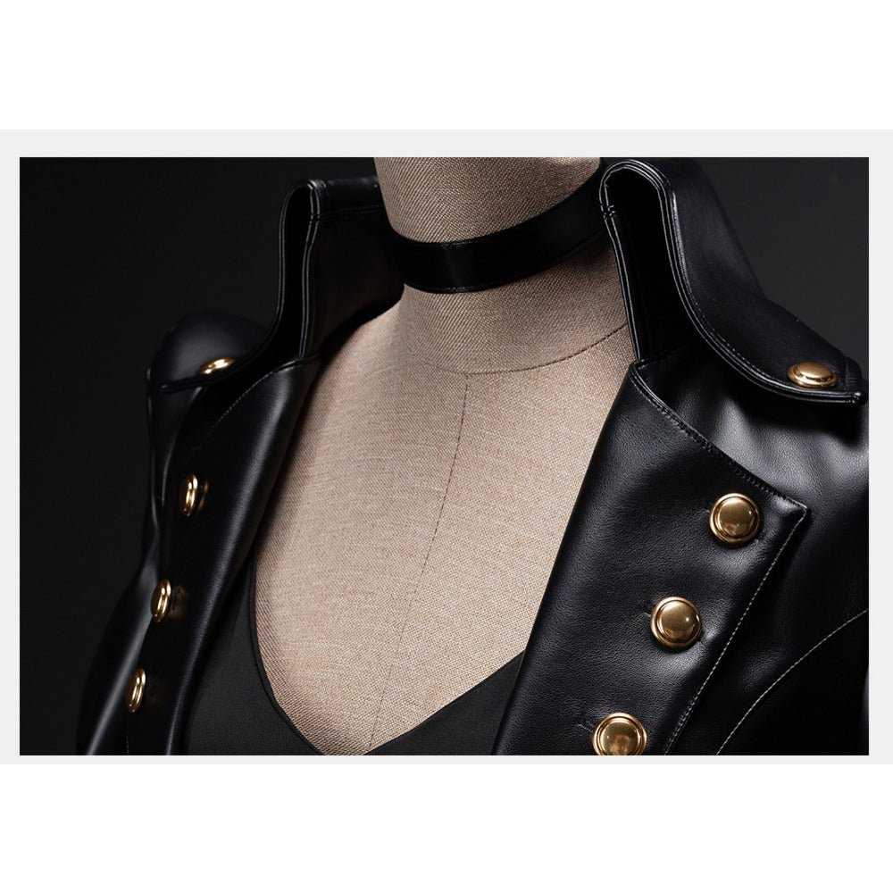 Persona 5 Strikers Kasumi Yoshizawa Phantom Thief Cosplay Costume Leather Outfit - High Quality Cosplay Costume for Anime Fans - Coscosmos