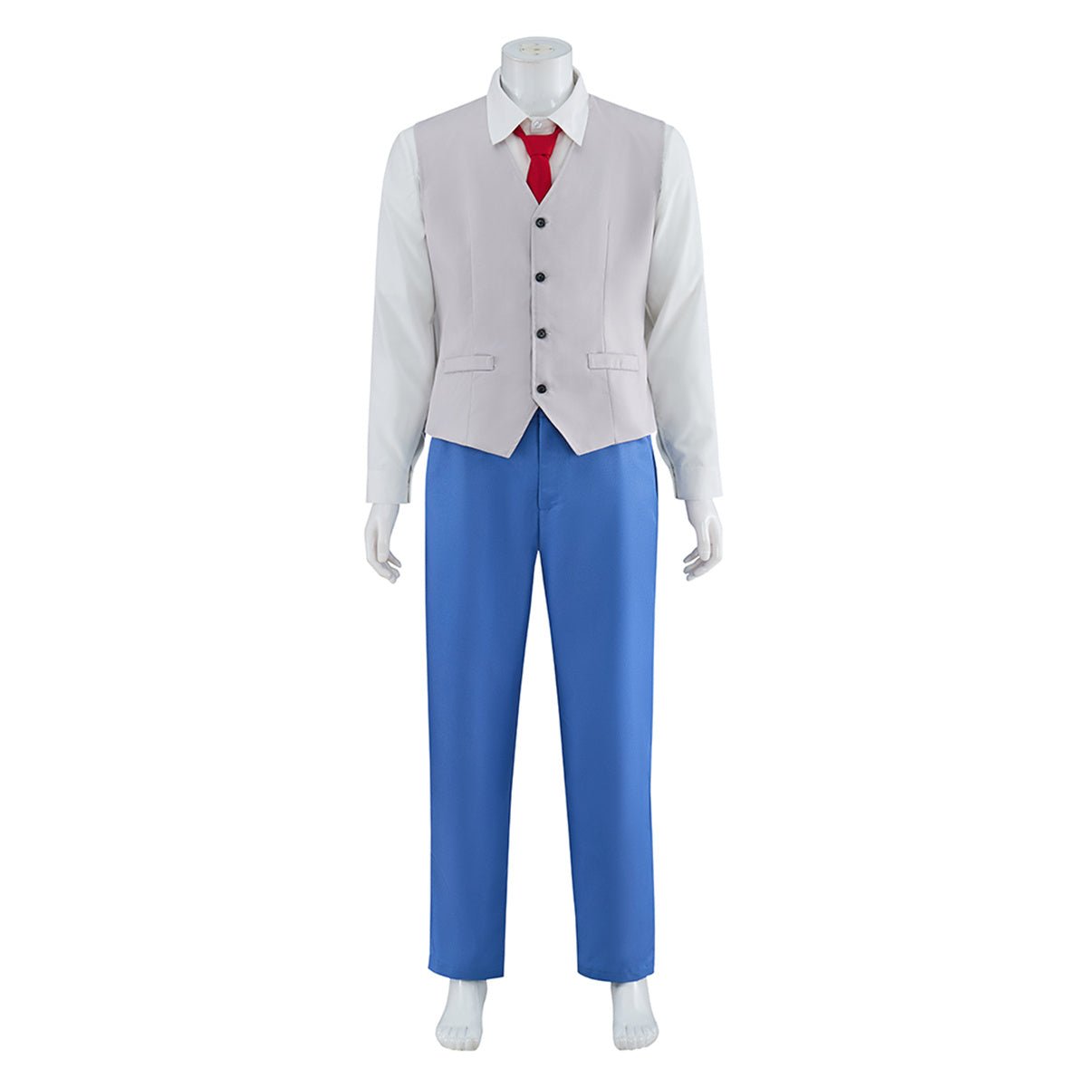 Phoenix Wright Cosplay Costume - Ace Attorney Naruhodo Ryuichi Outfit for Festiva l& Halloween - Coscosmos