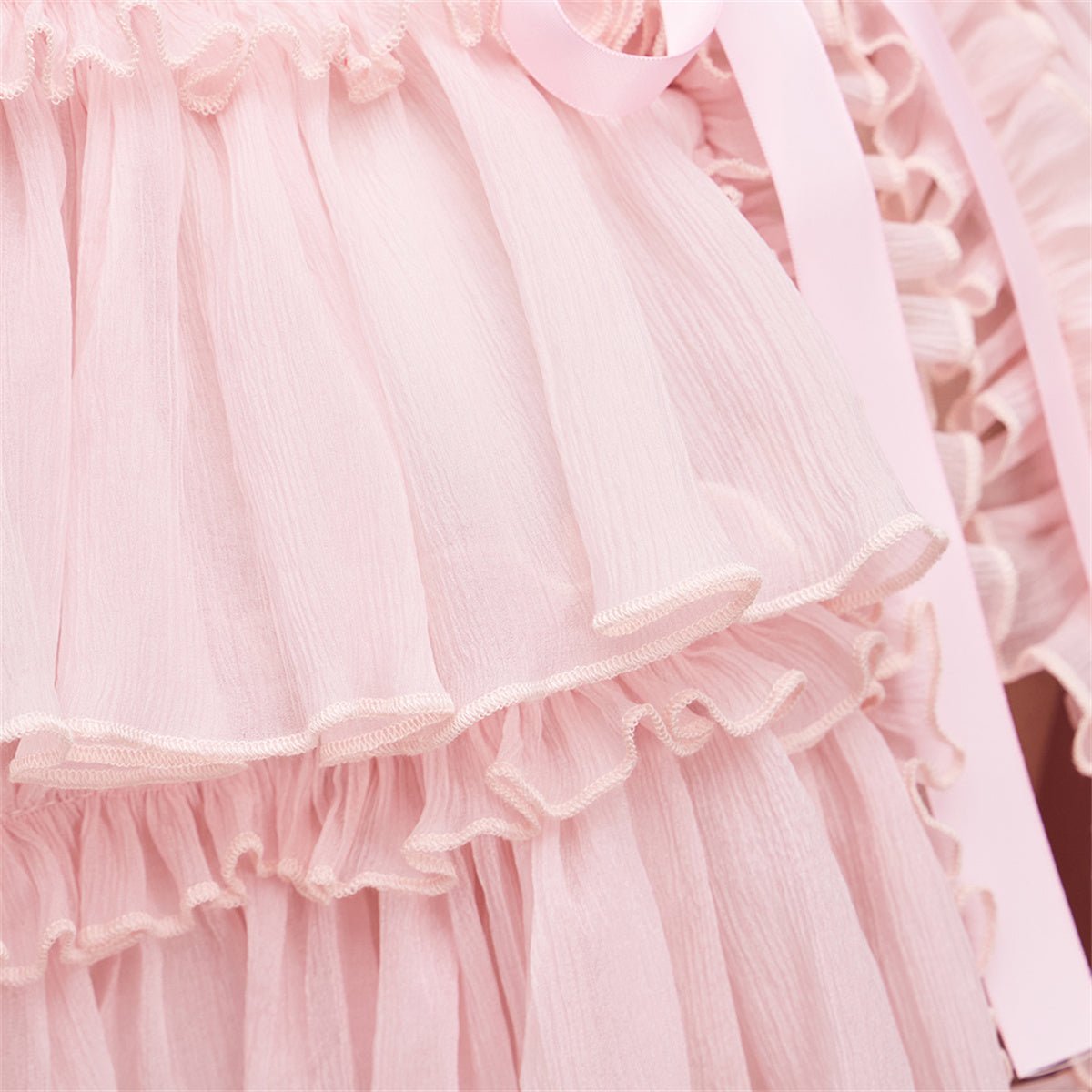 Pink Mid - Length Cape Cosplay Costume - Coscosmos