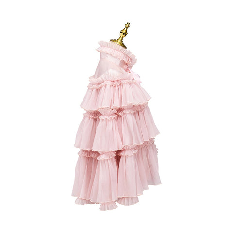 Pink Mid - Length Cape Cosplay Costume - Coscosmos