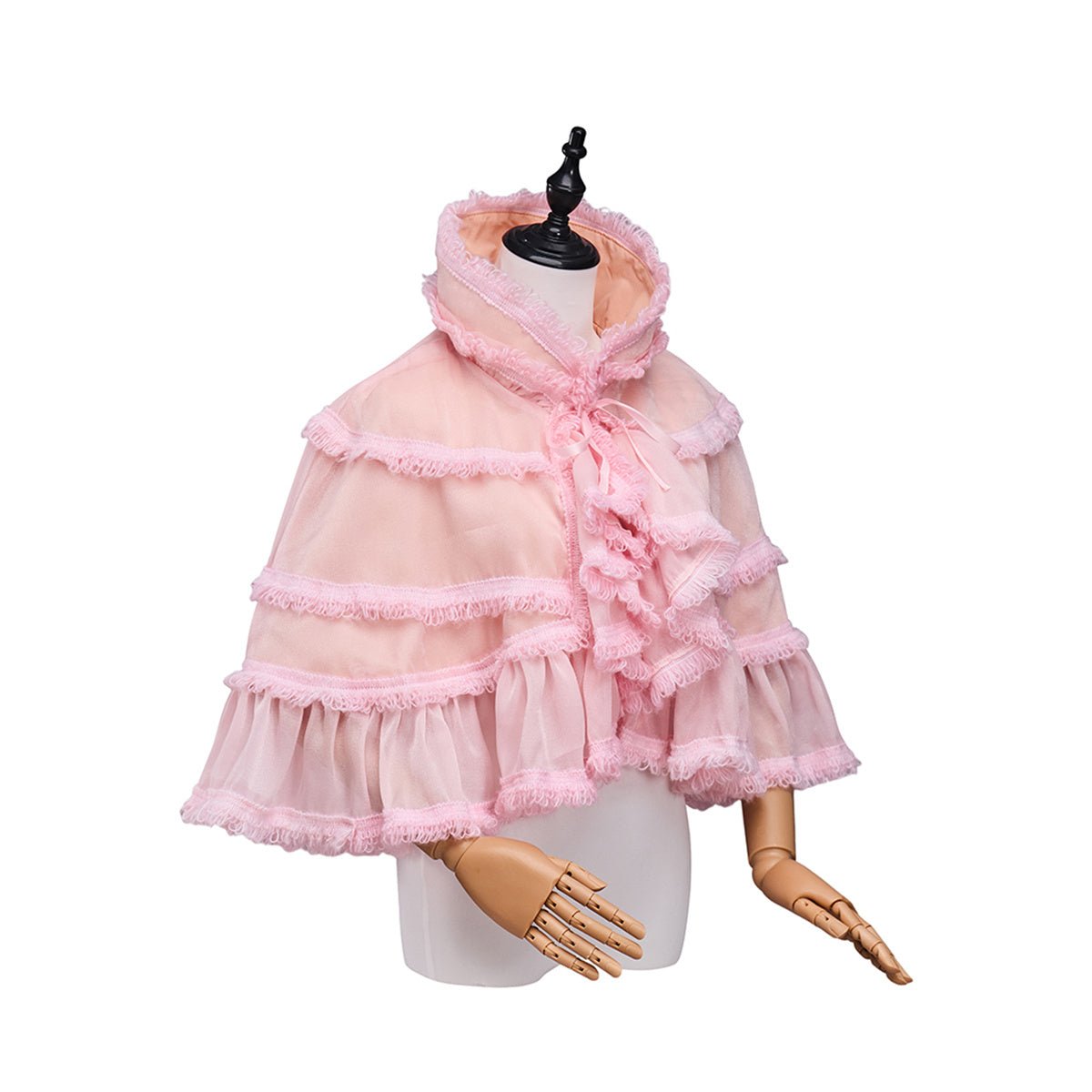 Pink Short Cape Cosplay Costume – Stylish Anime - Inspired Outfit - Coscosmos