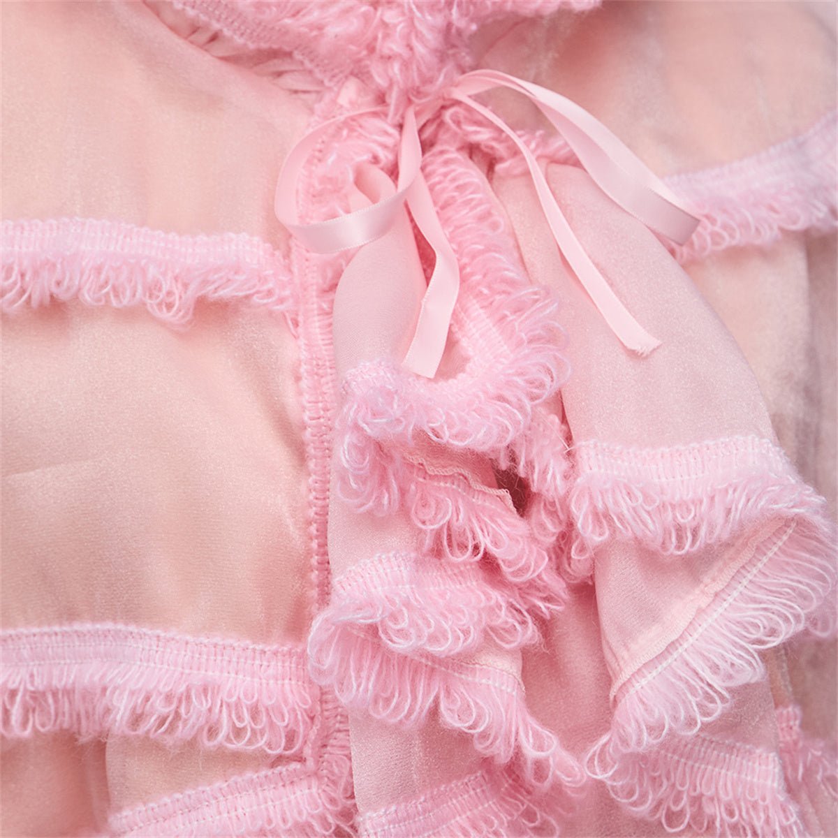 Pink Short Cape Cosplay Costume – Stylish Anime - Inspired Outfit - Coscosmos