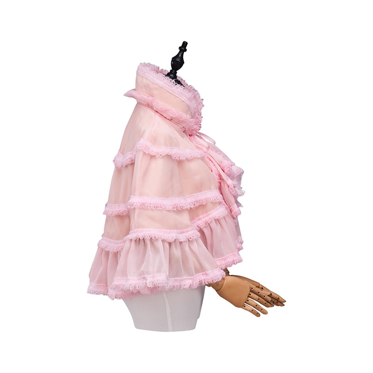 Pink Short Cape Cosplay Costume – Stylish Anime - Inspired Outfit - Coscosmos