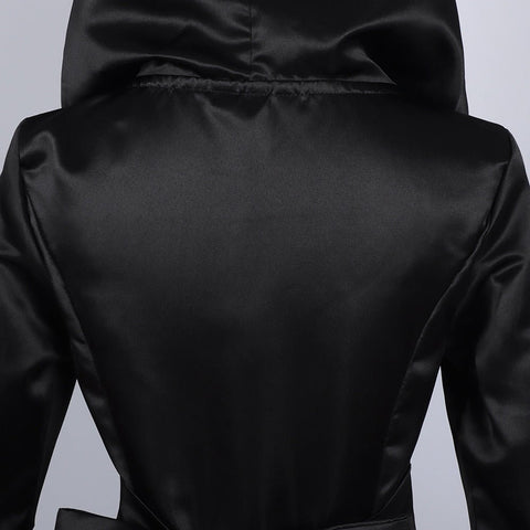 Plus Size Gothic Dress Renaissance Hooded Costume for Women Halloween Party Cosplay - Coscosmos