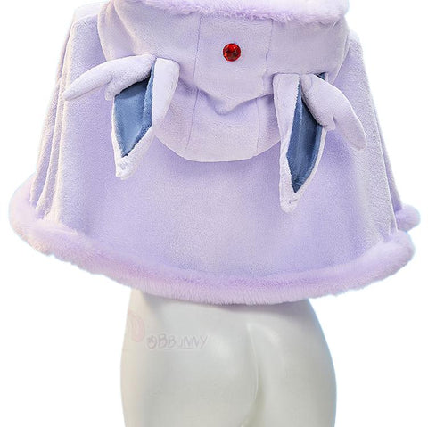 Pokémon Cosplay Christmas Winter Plush Cape Dress Costume - Coscosmos