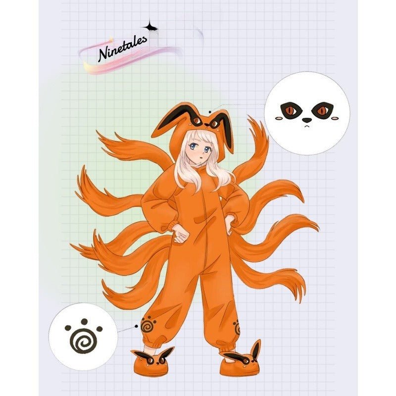 Pokemon Diglett Cosplay Pajamas Onesie - Cute Anime Cartoon Character Costume for Men Women Couples Halloween Party - Coscosmos