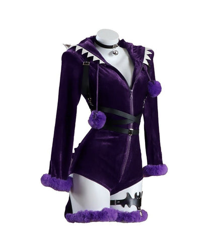 Pokémon Gengar Humanized Cosplay Costume - Coscosmos