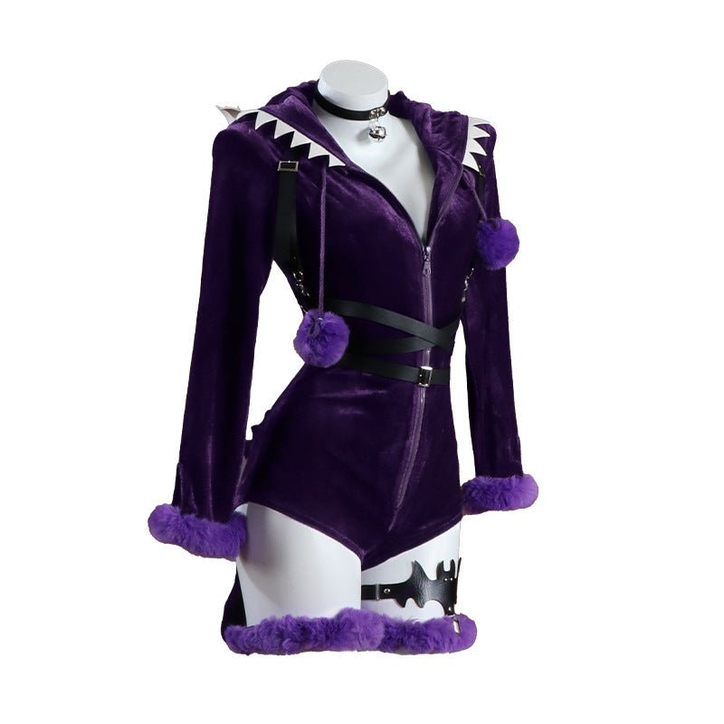Pokémon Gengar Humanized Cosplay Costume - Coscosmos