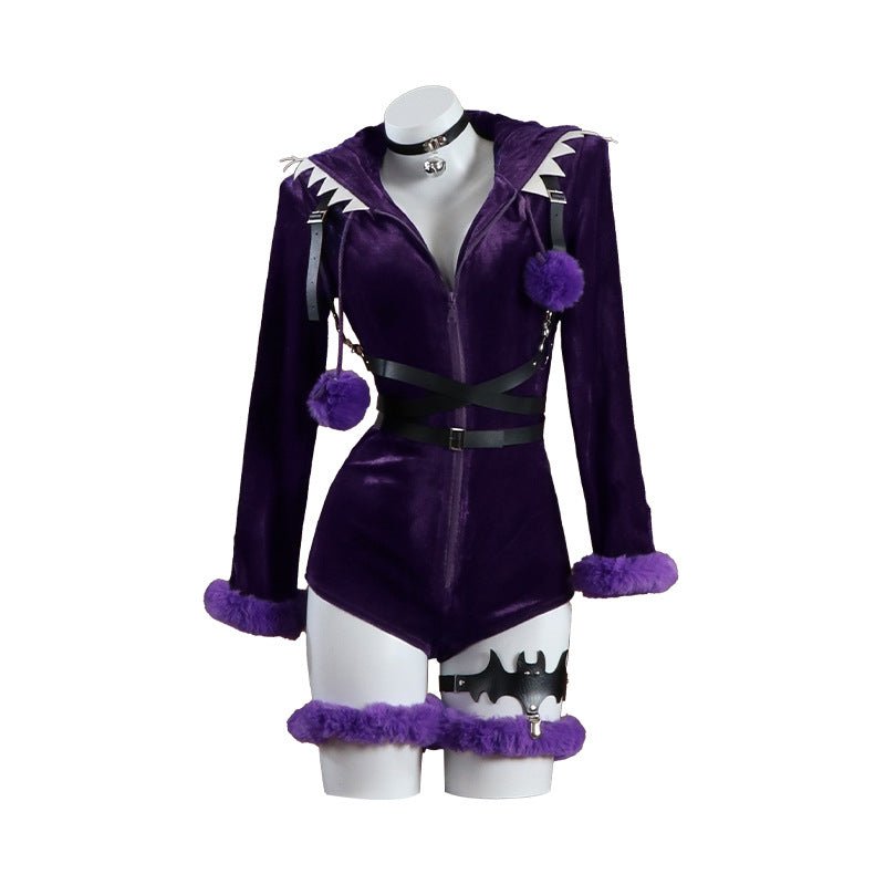 Pokémon Gengar Humanized Cosplay Costume - Coscosmos