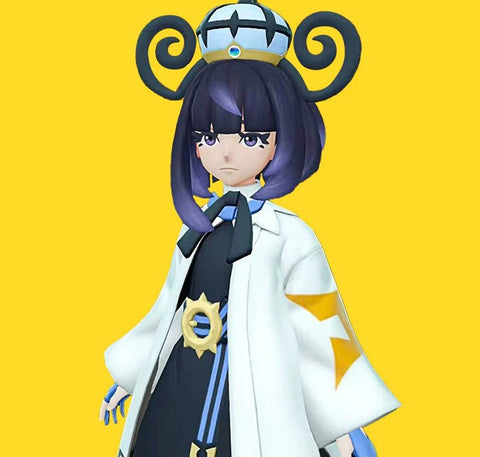 Pokémon Legends: Z-A Mu Jing Cosplay Costume - Coscosmos