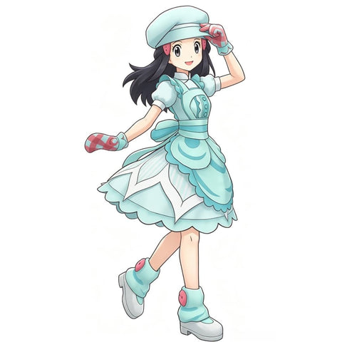 Pokemon Masters EX Fall Lacey Cosplay Costume Pre-sale Custom - Coscosmos