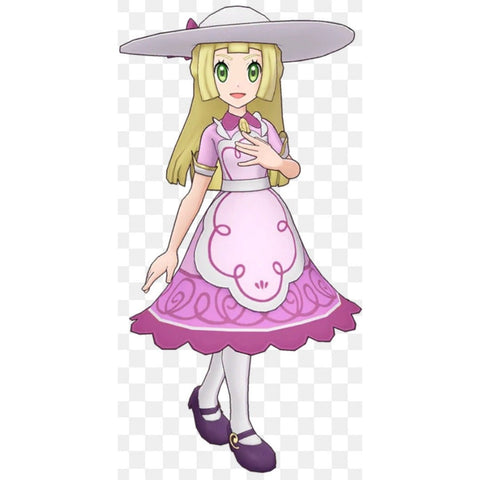 Pokemon Masters EX Lillie Special Costume Cosplay Costume Pre-sale Custom - Coscosmos