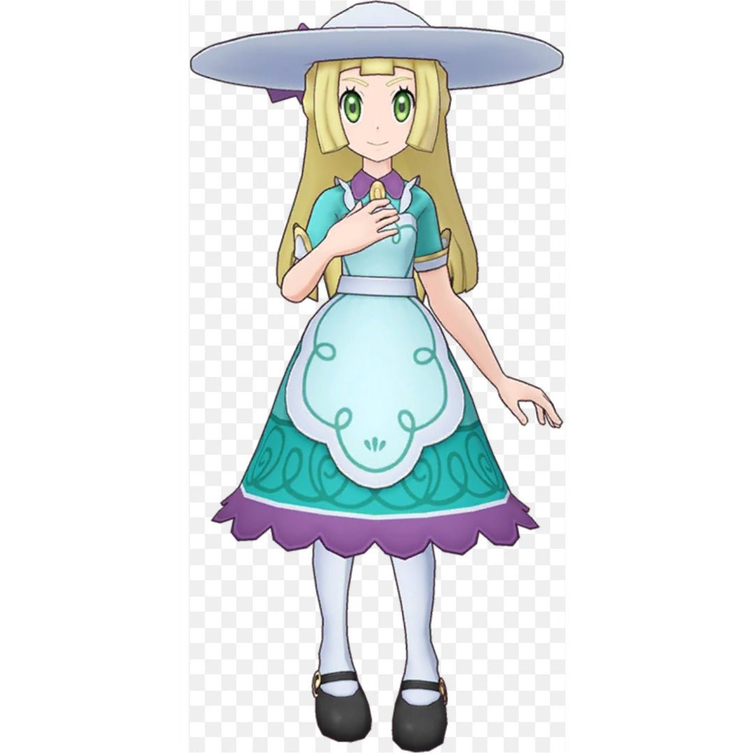 Pokemon Masters EX Lillie Special Costume Cosplay Costume Pre-sale Custom - Coscosmos