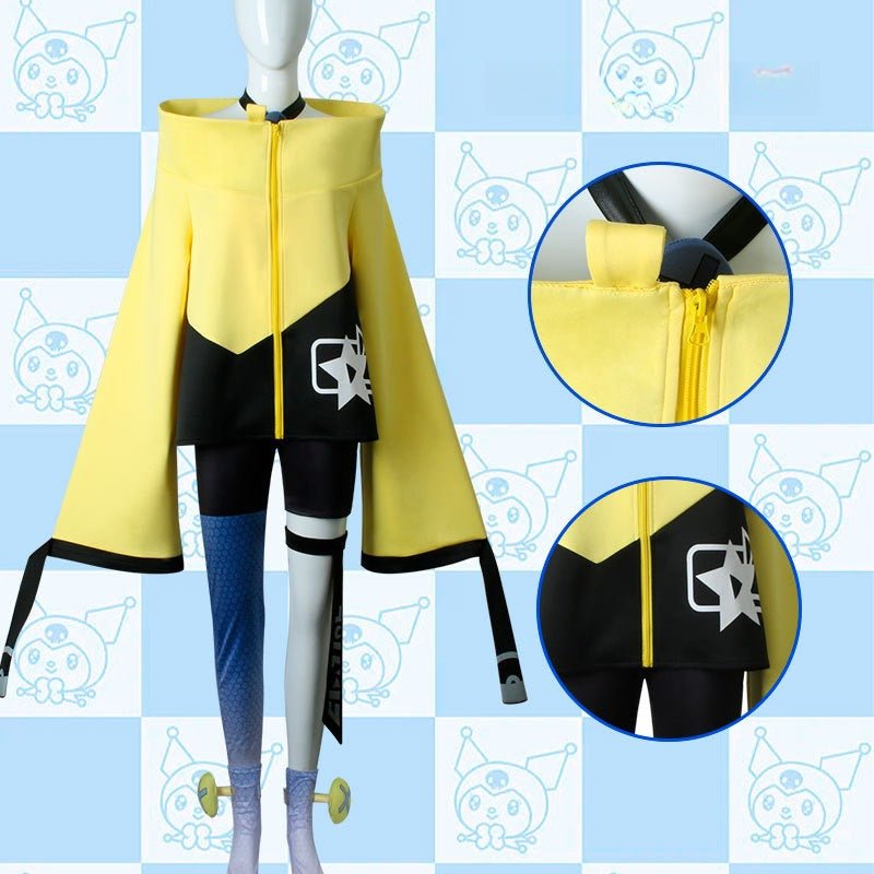 Pokémon Scarlet and Violet Cosplay Costume - Gym Leader & Streamer Iono Cosplay Set - Coscosmos