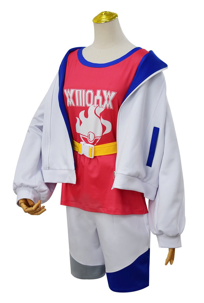 Pokémon Scarlet and Violet DLC The Indigo Disk Kieran and Carmine Cosplay Costume Full Set - Coscosmos