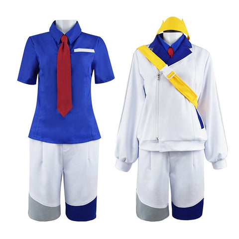 Pokémon Scarlet and Violet DLC The Indigo Disk Kieran and Carmine Cosplay Costume Full Set - Coscosmos
