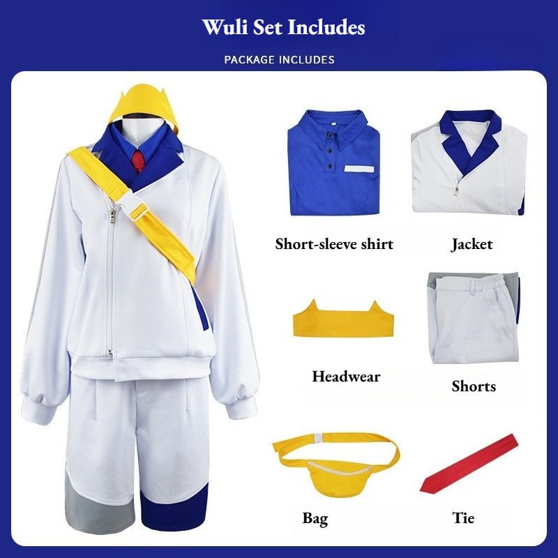 Pokémon Scarlet and Violet DLC The Indigo Disk Kieran and Carmine Cosplay Costume Full Set - Coscosmos