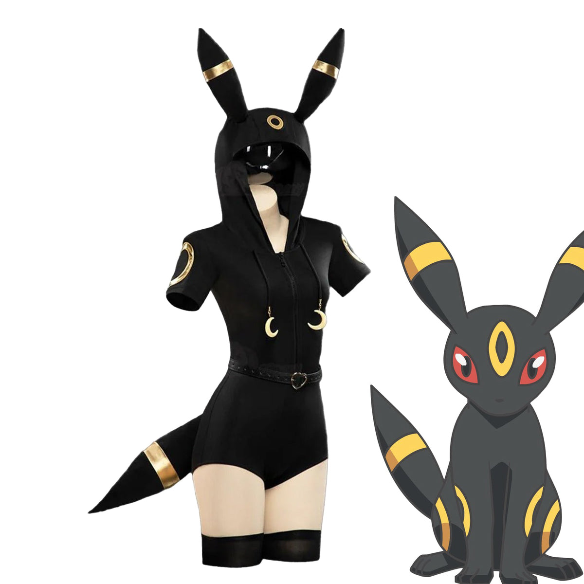 Pokémon Sylveon Cosplay Bodysuit for Summer - Coscosmos