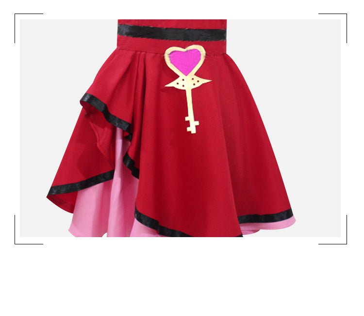 Pokémon XY Serena Cosplay Dress - Anime Accurate Outfit with Hat & Gloves - Coscosmos